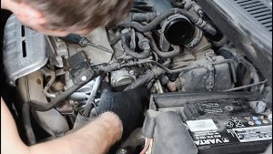 Замена цепи ГРМ в автомобиле Volkswagen Touran 1,4 TSI