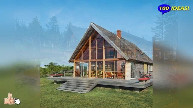 Modern Finnish houses made of wood! 40 examples of the exterior! смотреть онлайн