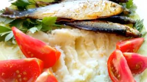 Салака в духовке! Вкусно и полезно!