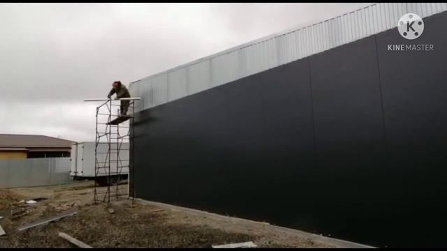 Фронтоны на фермы 15,5 м. / Сварка дача смотреть онлайн