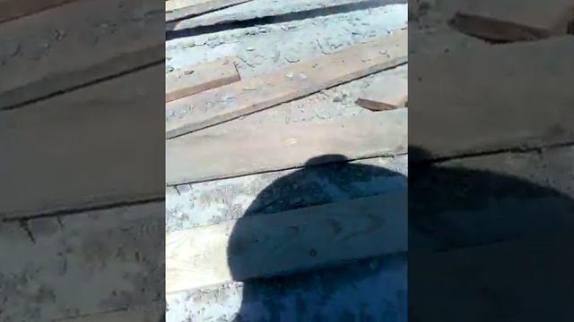 Как почистить доски после опалубки))