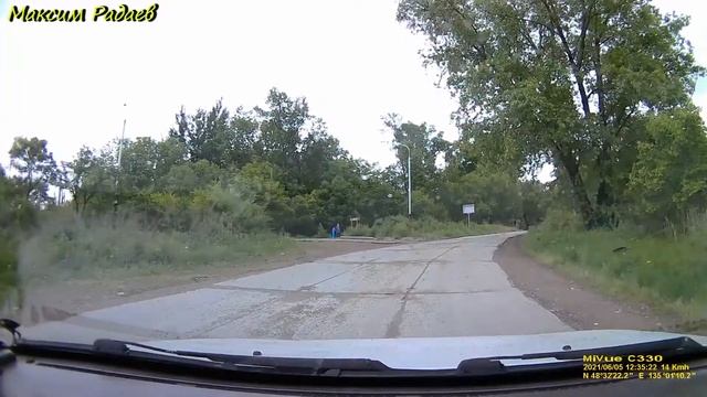 Хабаровск - от центра до Амурского моста и обратно. смотреть онлайн