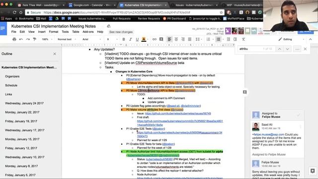 Kubernetes SIG Storage - CSI Implementation Workgroup 20180124 смотреть онлайн