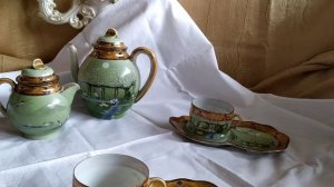 Костяной фарфор, Япония антикварный 19 апреля 2020 г.