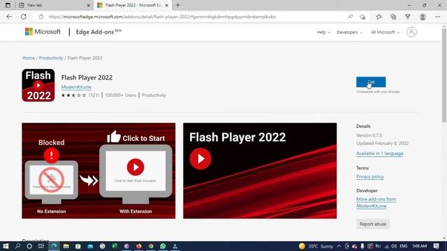 How to Enable  New Adobe Flash Player 2022 in Edge Browser   Turn on Adobe Flash in Edge