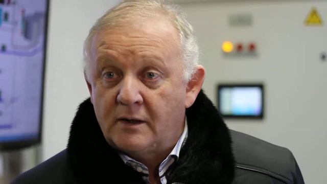 Владимир Ухалкин открывает котельную во Фрязино