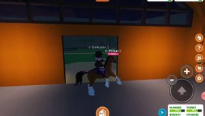 Roblox. Horse Valley, выездка, выступление