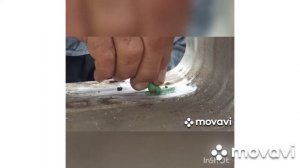 Ремонт испарителя бытового холодильника.