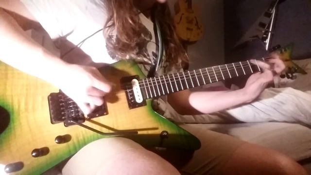 Pantera - Cowboys From Hell guitar cover смотреть онлайн