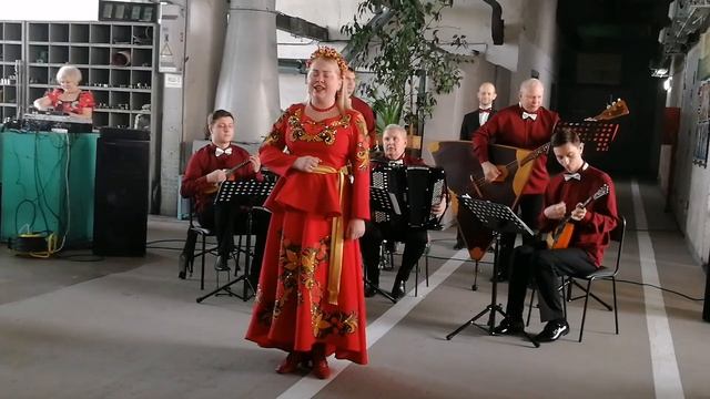 Русская кадриль.Урок танца???и песня.
