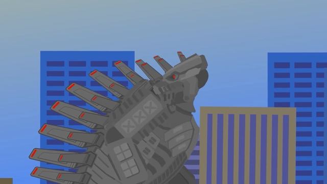 King Ghidorah vs MechaGodzilla  |  EPIC BATTLE  |  Monsterverse Animation