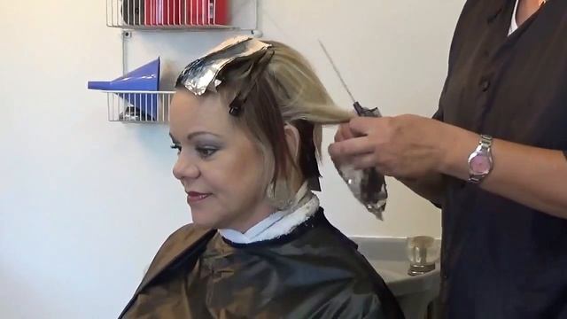 How to Color Hair - Short Hairstyles Tutorial and Short Hair Dye смотреть онлайн