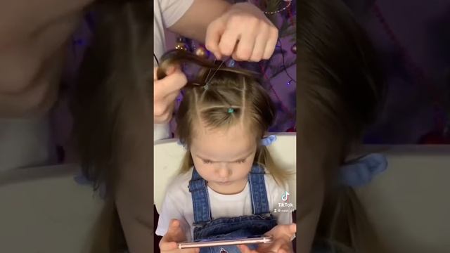 Причёска для садика смотреть онлайн