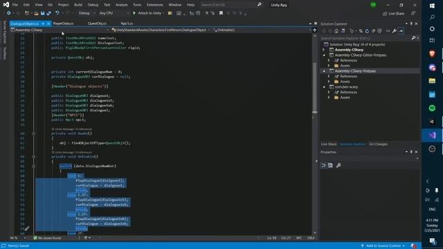 Let's Make an RPG Game in Unity! - Part 17: Explaining quests and dialogue! (unity3d rpg tutorial)