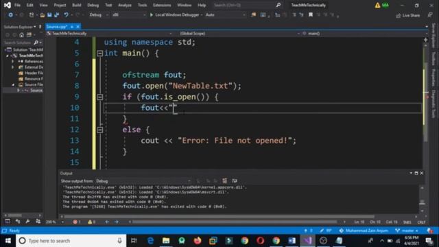 Append/Edit Text File in C++ | File Handling in C++ Lecture Example Programs