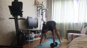 Дьявольский жим 1 гантелью