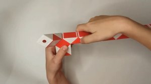 Змейка Рубика 24 элемента. Танк, сборка