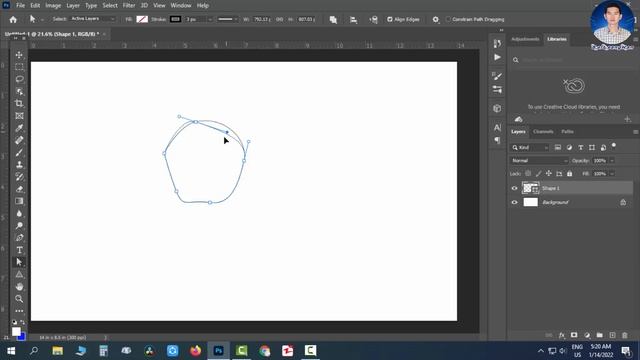 Path Selection Tool, Direct Selection Too, အသုံးပြုနည်း Photoshop အခြေခံအပိုင်း(၂၁)| смотреть онлайн