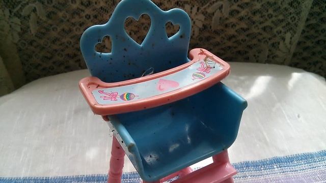 Игрушка Стульчик для кормления ребенка смотреть онлайн