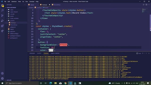 How to design Video-recorder in React-native expo || Permission , Navigation in hindi Part-1?? смотреть онлайн