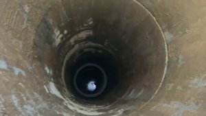 Углубление колодца машиной за час