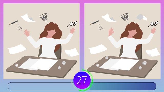 Find the Difference [ ANGER MANAGEMENT ] Brain Break | Game 269 смотреть онлайн