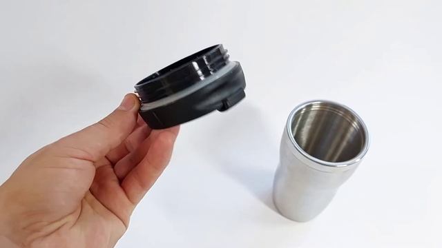 Термокружка Promo серебристая 53004/47 смотреть онлайн