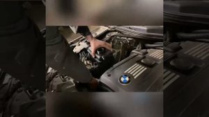 Замена бачка омывателя BMW