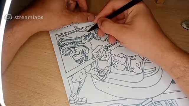 Стрим рисую комикс общаюсь