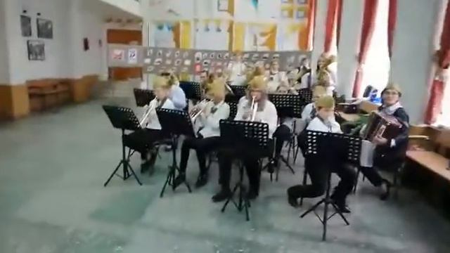 Детский духовой оркестр Надежда с Красная Поляна выступление в Р Д К Юбилейный с Песчанокопское. смотреть онлайн