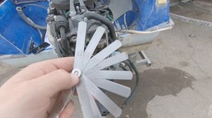 Проверка зазоров клапанов на Suzuki DF50 / Tappet clearance check