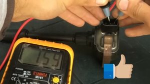 how to Test Ignition Coil using multimeter pajero io Pinin GDI