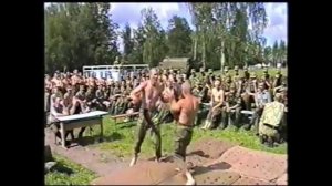 Спортивный праздник 2 батальона 1071 ОУП СпН 1997 г