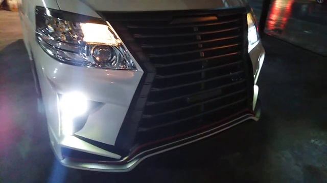 TOYOTA ALPHARD 2002-07 J-EMOTION DESIGN AND CUSTOM MADE BODYKIT AND CUSTOM NEON LIGHT смотреть онлайн