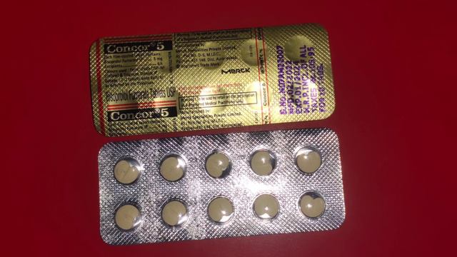 Concor 5 mg tablet :: Bisoprolol tablet смотреть онлайн