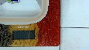 Кухонные весы. Проверка точности.