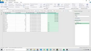 How to change Date format in Power Query from CSV File