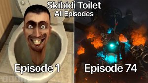 Skibidi Toilet 1 - 74 All Episodes & Extra Scenes (60 FPS Remastered)