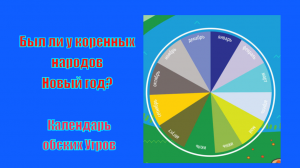 Был ли у народов ханты и манси Новый год? Календарь Угров