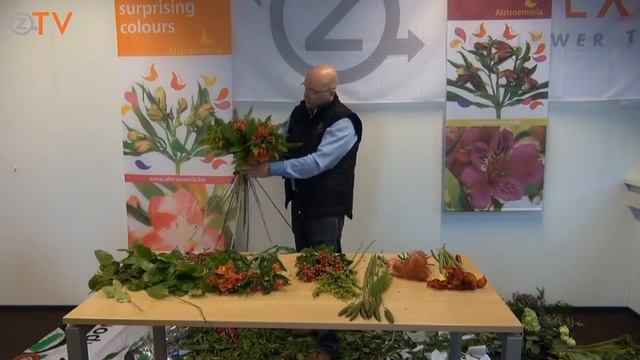 Alstroemeria Bouquet 'Halloween' смотреть онлайн