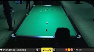 Snooker 6 reds Groups : Mohamed Shehab vs Sasika Perera