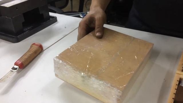 Распаковка паралельки - точность параллельного набор - 0.005 мм