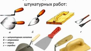 6 класс Основы технологии штукатурных работ