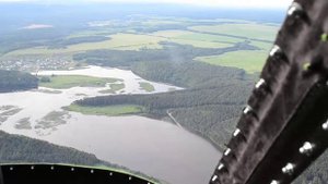 г Михайловск Свердловская область Полет в окрестностях города  часть 3