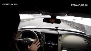 INFINITI FX 50S тест драйв Anton Avtoman