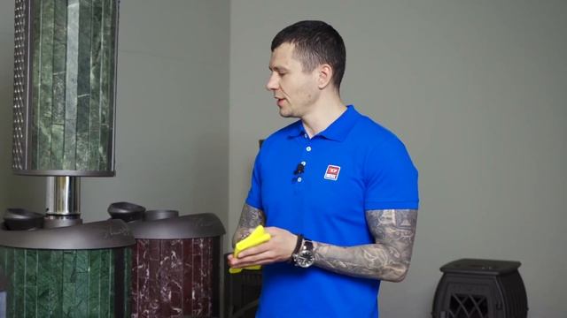 Банная печь атмосфера в натуральном камне. Три новых варианта отделки.