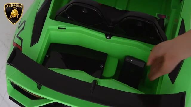 Детский Электромобиль/Lamborghini Aventador SVJ - hl328 смотреть онлайн