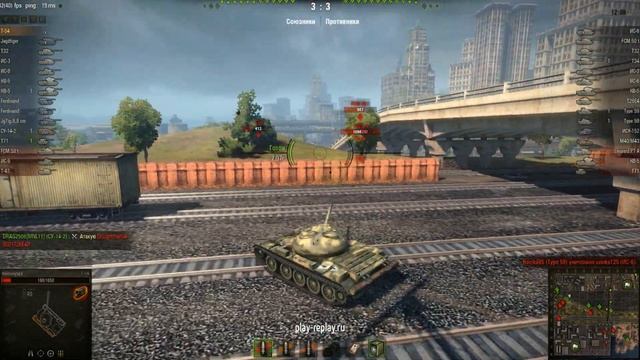 Т-54, Порт, Стандартный бой смотреть онлайн