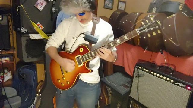 2016 Gibson TH58 into Fender Super Sonic Amp Improv смотреть онлайн