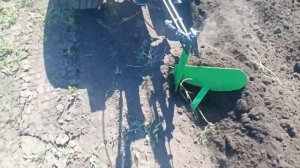 ПАШЕМ НА КОЛЕСАХ НИВЫ мотокультиватором МК-75